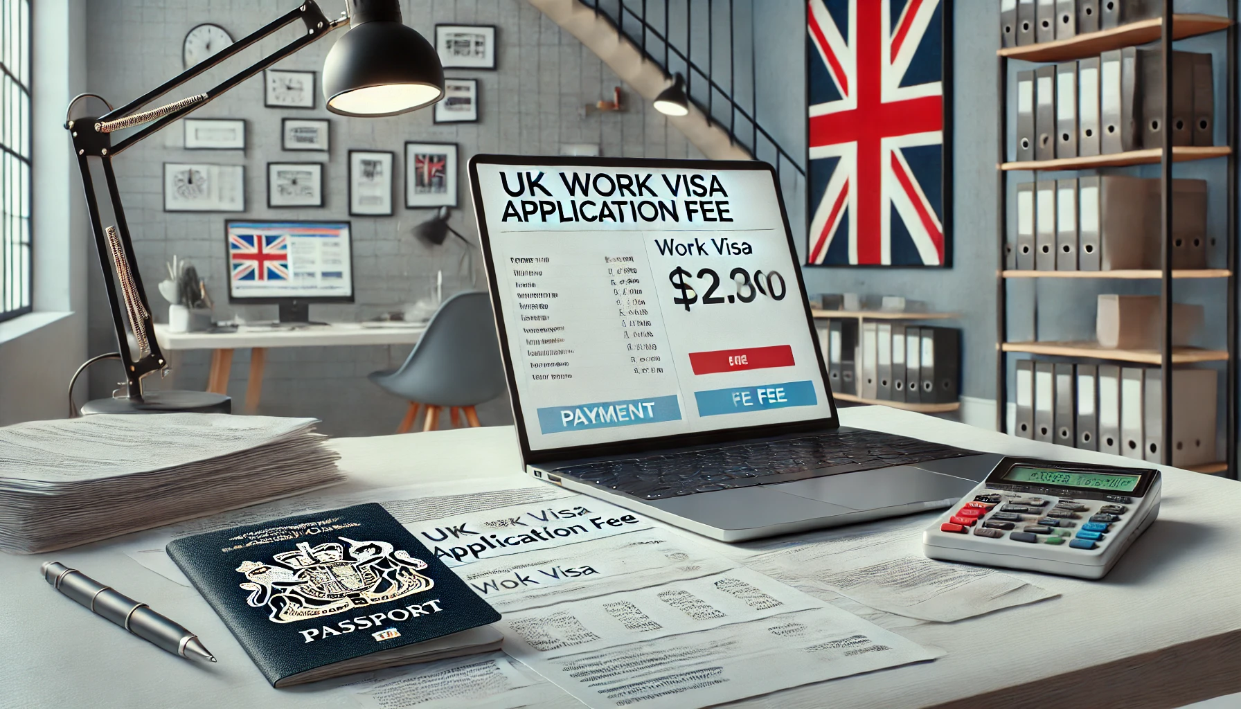 UK Work Visa Application Fee